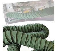 IMUNKT Tuyau Flexible De Ventilation Résistant Aux Hautes Températures 125mm 155mm 355mm Tuyau Evacuation Pour Extracteur D'Air Échappement Usine(L 2m(6.56ft),ID125mm(5"))