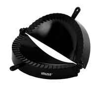 Imusa USA IMU-71006W Jumbo Moule à empanada en plastique facile à utiliser Noir