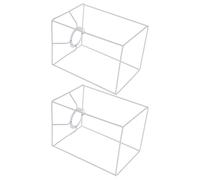 IMUSINICE 2pcs Cadres D'abat-jour en Fer Robustes Soi-même pour Lampe de Chevet Suspendre, Support Solide Illumination Réglable, pour Studios et Divertissements