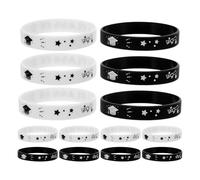 IMUSINICE 30 Pièces Bracelet de Fin D'études en Silicone Confortable pour Présent de Diplôme Class Of 2026, pour Fête de Remise de Diplôme et Décoration D'événements