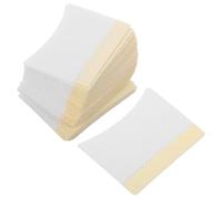 IMUSINICE 40 Patchs en Coton Blanc pour Extensions de Cils, Protection Peau et Démaquillage Facile, 40 Pièces, Voyage et Soins des Yeux