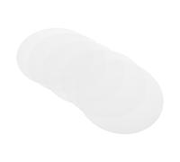 IMUSINICE 5 Pièces Diffuseur LED Acrylique Rond pour Plafonniers, Feuille de Diffusion de Lumière Blanche 3,4x0,04 Bords Lisses, Antidérapant, pour Bureaux et Salons