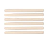 IMUSINICE 6 Pièces Manches en Bois Beige pour Outils de Jardinage, Finition Lisse, Usage Polyvalent, Poignées Robustes pour Houe, Pelle et Petite Hache, Remplacement pour Outils Agricoles