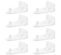 IMUSINICE 8pcs Crochet de Connexion pour Store Vénitien en Plastique, Facile à Utiliser et Transporter, Accessoire Pratique pour Stores Salon ou Chambre