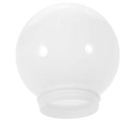 IMUSINICE Abat-jour Sphérique en Acrylique Laitonné 12 Cm Filetage 6,8 Cm, Couvercle Étanche pour Lampe D’extérieur, Couvercle de Phare de Rechange, Décoration Lumineuse pour Jardin