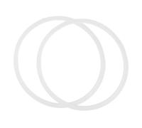 IMUSINICE Anneaux D'étanchéité Design Robuste et Anti-fuite 2pcs en Silicone Forme Carrée et Ronde pour Boîte Alimentaire et Lunch Box Adaptés Cuisine