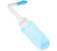 IMUSINICE Bouteille de Rinçage Nasal en Plastique Pp Manuelle 300ml Réutilisable Rinçage sous Pression et Nettoyage Nasal Complet pour Adultes et Garçon et Filles