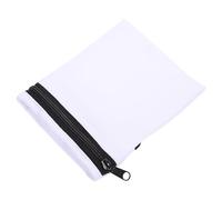 IMUSINICE Brassard de Sport en Tissu Extensible Blanc, Pochette de Bras Élastique Taille Unique pour Téléphone Portable, Étui Respirant pour Running, Fitness et Entraînement Extérieur