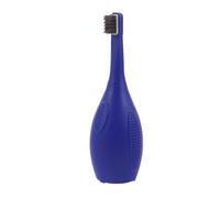 IMUSINICE Brosse à Dents avec Bords Arrondis Bleu en Silicone et Poignée Antidérapante, Douce Gencives et aux Normes de Sécurité pour Correctionnels