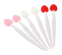 IMUSINICE Brosse Nettoyante Visage pour Nettoyage du Nez 6pcs Manuelle en Silicone Design Ergonomique et Portable et Gommage des Lèvres