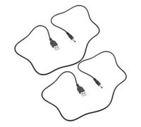 IMUSINICE Câble USB de Recharge pour Poubelle Intelligente, 2 Pièces, Plastique Noir, Détection Précise, Compatible Toilettes et Salle de Bain