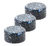 IMUSINICE Capuchons de Boutons de Pédale D'effets Guitare 3pcs en Plastique Bleu Antidérapant pour Pédales Stompbox Protection et Visibilité Améliorée