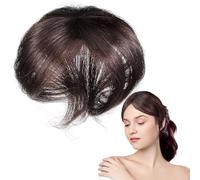 IMUSINICE Compléments Capillaires Marron pour Femmes Volume Boost et Aspect Naturel, Extensions de Cheveux Humains Look Naturel et Couvrant