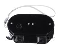 IMUSINICE Compteur Manuel Double Noir en Abs avec Chiffres Visibles et Bouton Unique, Suivi des Scores Lors des Sessions D'entraînement et Jeux Couleur Aléatoire