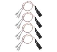 IMUSINICE Connecteur Haut-parleur Voiture 4pcs Câble Pvc pour Installation Audio Automobile Non Destructive et Design Plug And Play, Compatible Subwoofer et Porte de Voiture