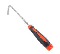 IMUSINICE Crochet pour Volet Roulant avec Poignée en Caoutchouc, Acier Inoxydable, Facile à Utiliser, Prise Confortable pour Portes Coulissantes et Lève-plaque D'égout, Applications Variées