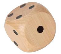 IMUSINICE Dés en Bois à Points à Coins Arrondis 2 Pouces pour Jeux de Société, Sensation Confortable et Détail Minutieux, pour Sorties Printanières et Fêtes