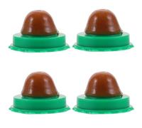IMUSINICE Friandises pour Chatons Cataire 4pcs Couverture Transparente, Améliore Le Mouvement et Offre Une Énergie Ludique pour Collation D’Animaux