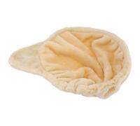IMUSINICE Hamac pour Chat Intérieur Design Multifonctionnel en Flanelle Beige Anneau en Acier et Assemblage Facile, pour Perchoir de Fenêtre et Espace de Repos Élégant
