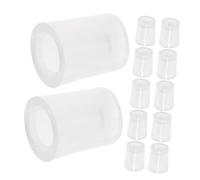 IMUSINICE Kit de Transfert de Parfum 20pcs Tête de Pompe Portable en Plastique Blanc pour Flacons Rechargeables, pour Voyage et Maquillage