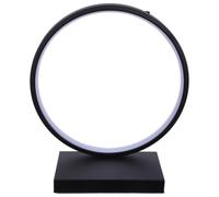 IMUSINICE Lampe Circulaire LED Décorative en Fer Noir, Design Zen