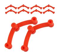 IMUSINICE Lot de 10 Pinces Réglables pour Façonnage de Branches, Outils de Jardinage en Abs Solide Angles Ajustables, pour Espaces Verts Publics et Production Agricole