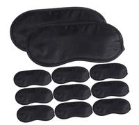 IMUSINICE Lot de 20 Masques Oculaires Doux en Polyester Bande Élastique, Cache-yeux Occultant et Confortable, pour Voyage et Sommeil Paisible
