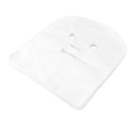 IMUSINICE Masques Faciaux en Tissu Prédécoupé Visage, 100 Pièces, Tissu Blanc, Absorption Optimale pour Soin Peau, pour Usage en Institut Domicile