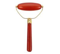 IMUSINICE Masseur à Rouleau pour Visage Forme Créative en Agate Rouge, Outil de Massage de Beauté Bords Lisses et Utilisation Sécurisée pour Soin Peau