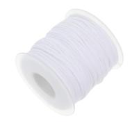 IMUSINICE Mèche de Bougie Ronde en Coton, Blanc, Densifiée, Allumage Fluide et Stabilité Renforcée, pour Cire d'abeille et Paraffine, Fabrication de Bougies et Lampes à Huile
