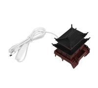 IMUSINICE Modèle D'architecture Ancienne Chinoise Lumineuse en Pla pour Décoration Intérieure et Extérieure