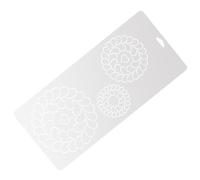 IMUSINICE Modèle de Patchwork Blanc en Pp pour DIY Quilting, Règle de Quilting pour Couper et Assembler les Tissus, Outil pour Débutants en Couture
