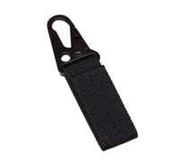 IMUSINICE Mousqueton en Métal Noir Boucle Suspendre Extérieure et Porte-clés Allume-feu pour Camping et Activités de Plein Air