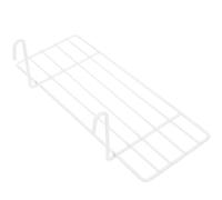 IMUSINICE Panier de Rangement Mural Grillagé Blanc en Fer, Lot de 2