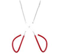 IMUSINICE Pince D’aide à L’essuyage pour Personnes Obèses et Handicapées, Outil Long de 28 Cm en Acier Inoxydable et Plastique Robuste, Réutilisable et Inclinée pour Nettoyage Précis,