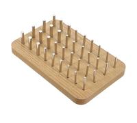 IMUSINICE Planche Bois pour Rééducation Fine et Entraînement des Doigts Panneau en Bois Massif pour Exercices de Motricité Fine