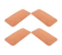 IMUSINICE Planches de Cèdre Espagnol pour Cave à Cigares, 4pcs Feuilles en Bois Marron, Humidification et Rangement Facile pour Accessoires de Cigare