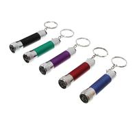 IMUSINICE Porte-clés Lampe Torche LED Design Simple en Alliage D'aluminium Lot de 5 Portable et Décoratif et Couleurs Variées Plusieurs styles pour Toutes Occasions Plusieurs styles