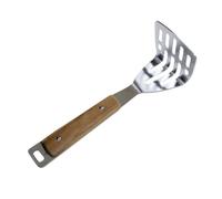 IMUSINICE Presse-Purée Manuel en Acier Inoxydable Manche en Bois Presse-Pommes de Terre Multifonction Ustensile Cuisine Pratique pour Maison et Préparation Culinaire