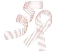 IMUSINICE Rubans Élastiques Invisibles Élastique en Caoutchouc pour Pointes de Ballet Rose pour Prévention des Blessures, Lot de 2 pour Danse Classique et Entraînement