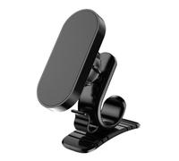 IMUSINICE Support de Téléphone de Voiture Magnétique Ajustable en Abs et Silicone, Design Simple et Généreux, Ne Bloque Pas la Vue, pour Tableau de Bord