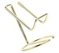 IMUSINICE Support pour Smartphone en Métal Doré Support de Bureau Multifonction pour Téléphone et Porte-Cartes de Visite Robuste pour Maison Bureau et Exposition Présentoir Élégant