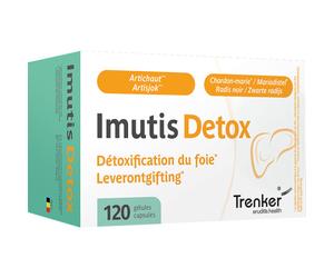 Imutis Detox Détoxification Du Foie Complément Alimentaire 120 Gélules