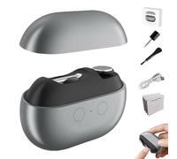 Imwing Nailqure Clip, Coupe-ongles et Polisseuse Électrique 3-en-1 avec Lumière LED - Coupe-ongles sûr pour les orteils et les doigts pour seniors, adultes, enfants et bébés (Gray)