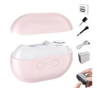 Imwing Nailqure Clip, Coupe-ongles et Polisseuse Électrique 3-en-1 avec Lumière LED - Coupe-ongles sûr pour les orteils et les doigts pour seniors, adultes, enfants et bébés (Pink)