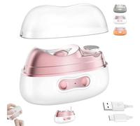 Imwing Nailqure Clip, Pubyfun/Fanyil Nail Qure Clip, Graddi/Solymody Coupe-ongles Électrique Portable, Coupe-ongles Électrique Et Polissoir 3 En 1 Avec LED Sécurisé (1 pièce - Orange)