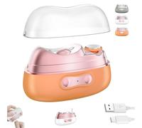 Imwing Nailqure Clip, Pubyfun/Fanyil Nail Qure Clip, Graddi/Solymody Coupe-ongles Électrique Portable, Coupe-ongles Électrique Et Polissoir 3 En 1 Avec LED Sécurisé (1 pièce - Rose)