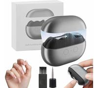 Imwing Nailqure Clip, Vueeze Easyclip Smart Nail Clipper, 3-in-1 Multi-Functional Smart Nail Clipper, Portable Electric Nail Clippers with LED Light for Seniors, Adults (Black)