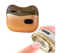 Imwing NailQure Clip, Vueeze NailQure Clip, Multi-functional Electric Nail Trimmer, 2 in 1 Electric Polishing Automatic Nail Clippers, 2 Speeds, For Adults Seniors (Orange)