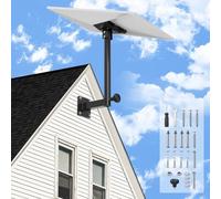 IMYCC Support Starlink Mural, Ajustable et Rotatif à 360 Support de Toit Starlink avec Adaptateur de Tube Starlink,Starlink Gen 3 Mount Court pour Standard V3 Starlink Internet Satellite